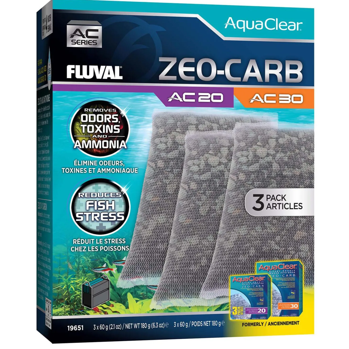 AC 20/AC 30 Zeo-Carb Insert