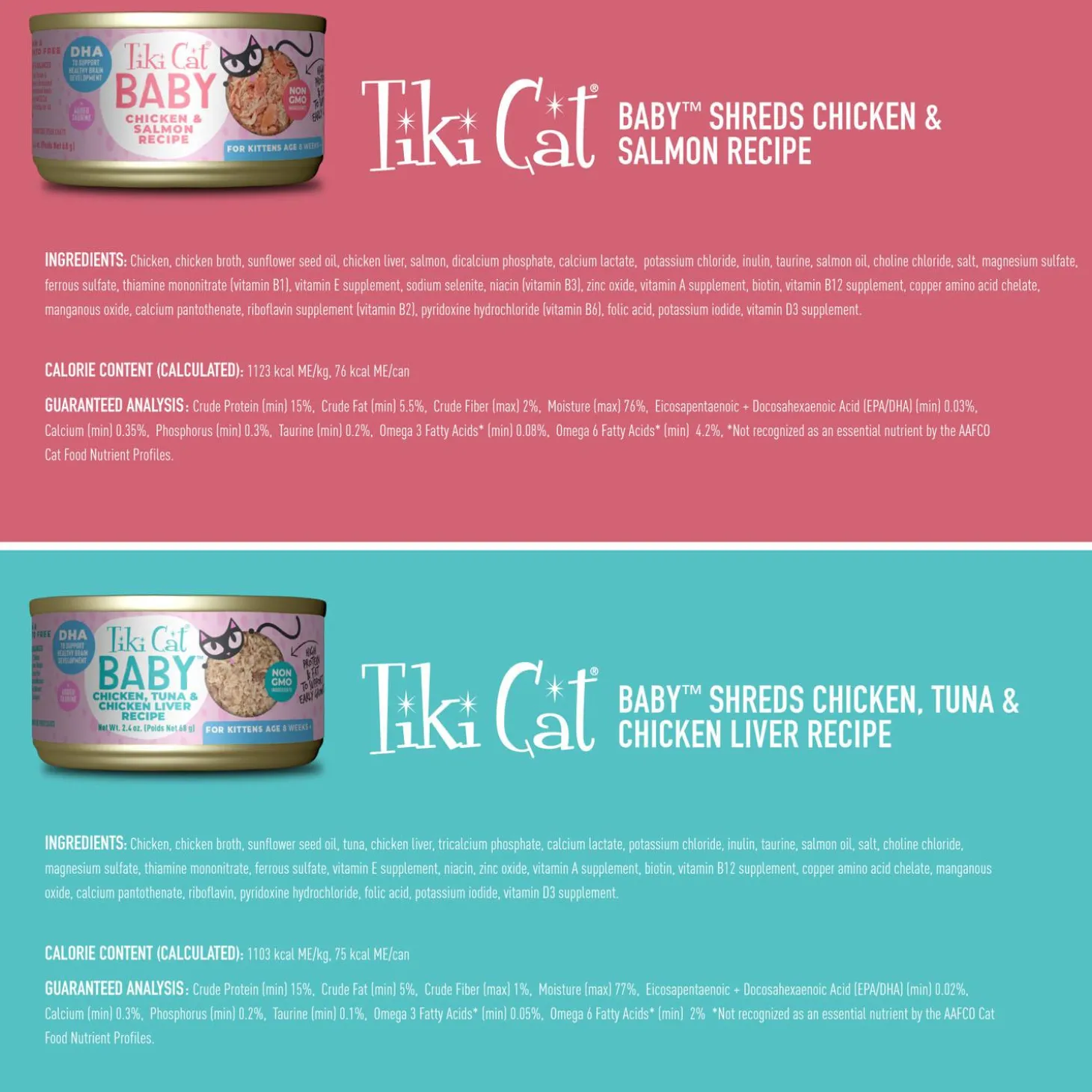 Baby Variety Pack Kitten Cat Food