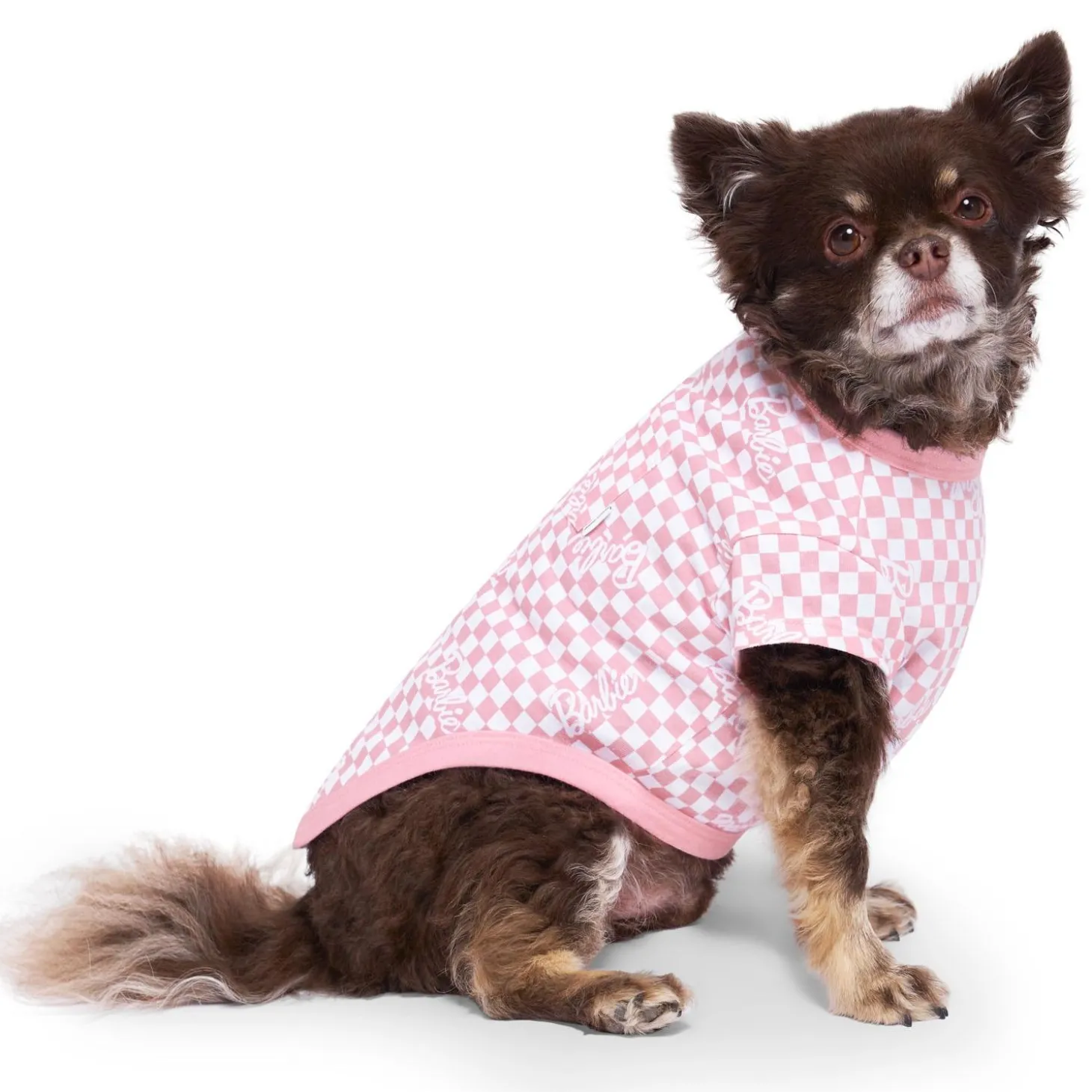 Barbie Follow Me Checkered T-Shirt