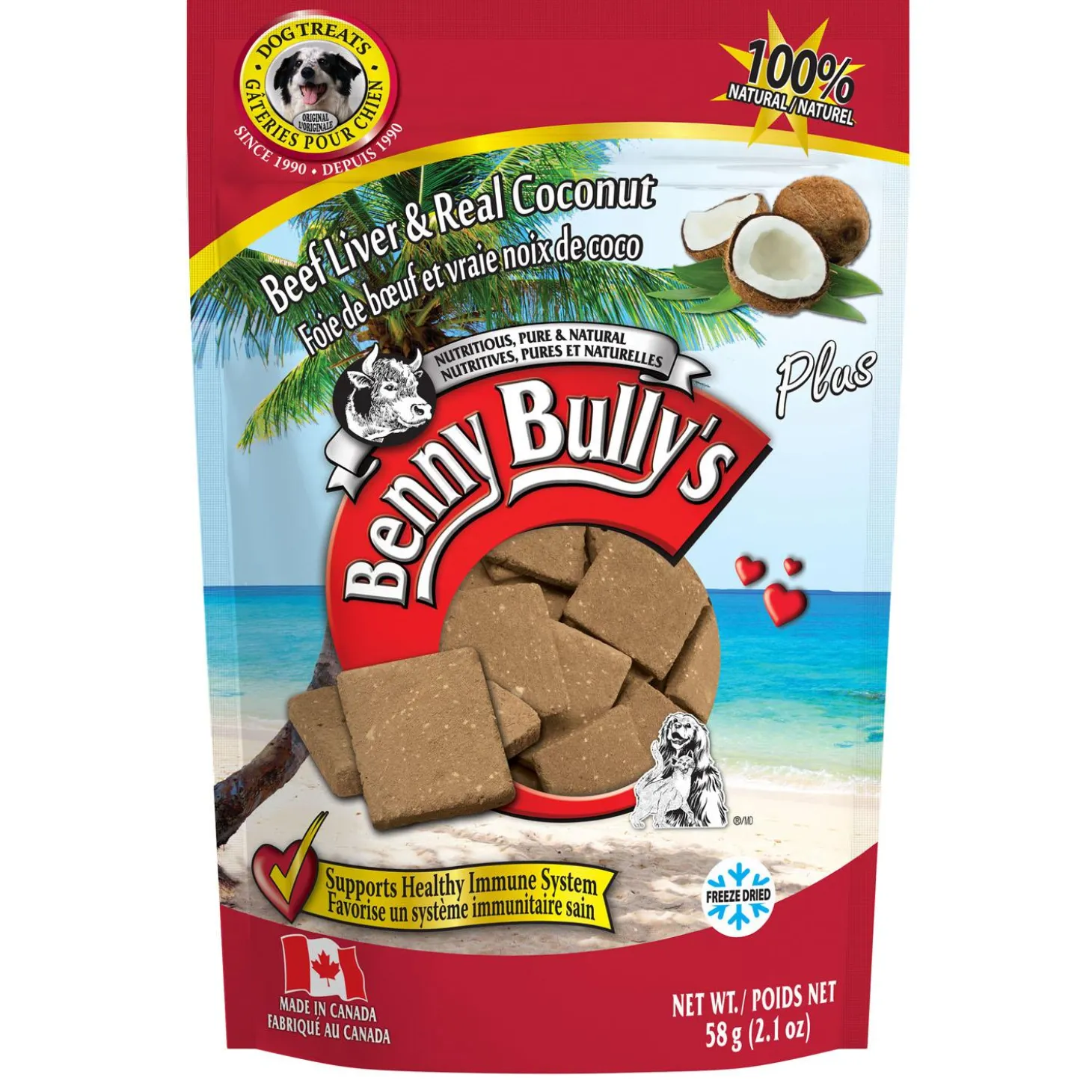 Beef Liver & Coconut Dog Treats