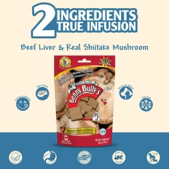 Beef Liver & Real Shiitake Mushroom Dog Treats