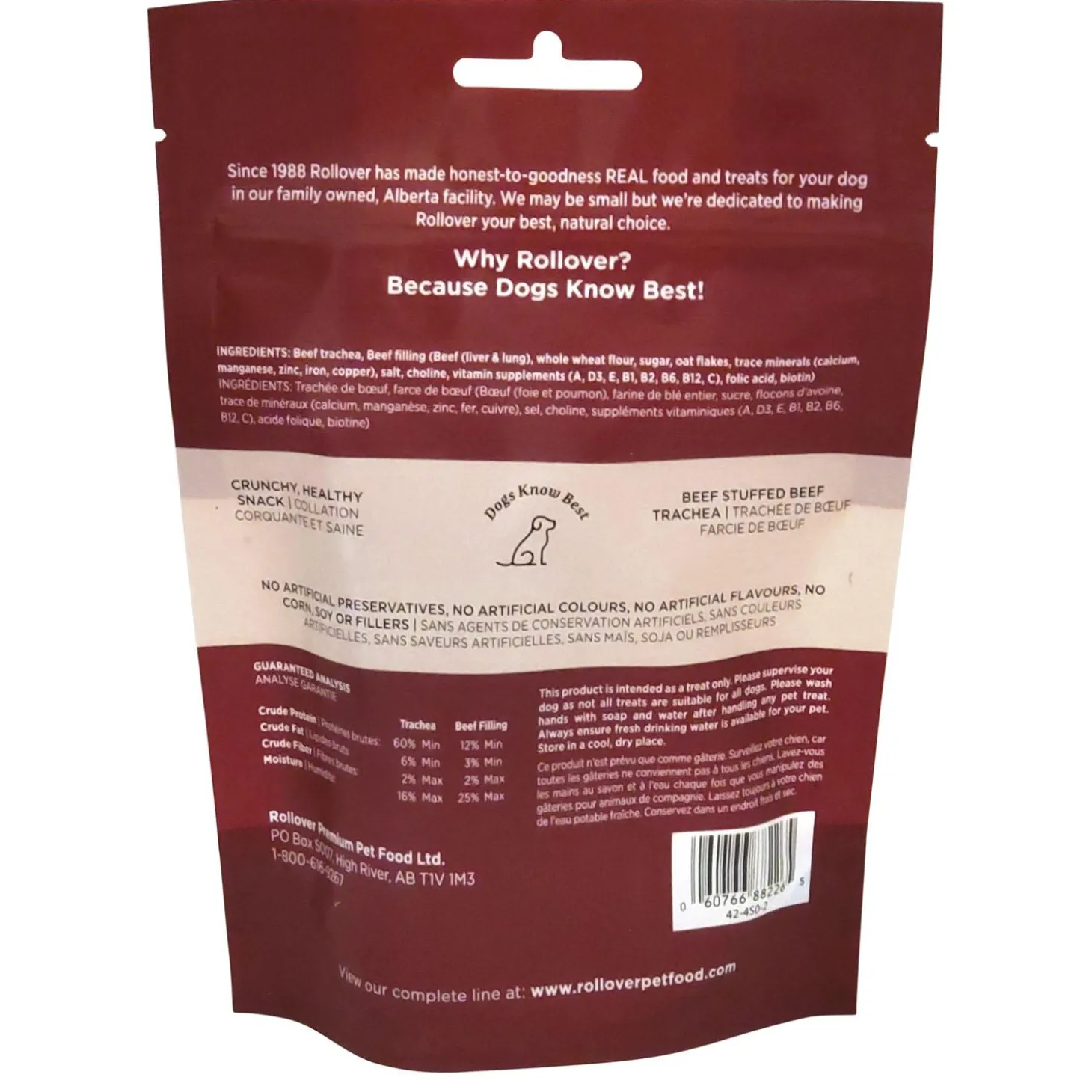 Beef Stuffed Small Chewbies Dog Treats