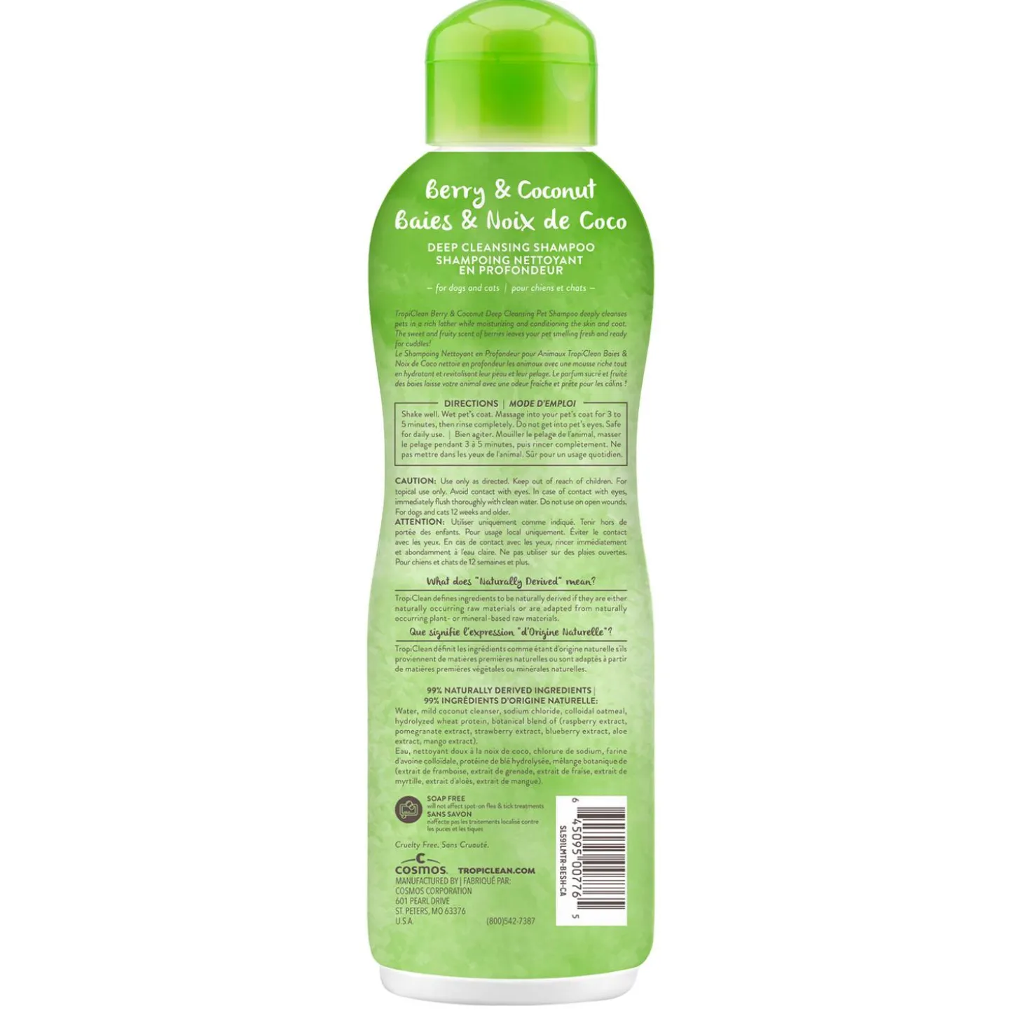 Berry & Coconut Deep Cleansing Shampoo