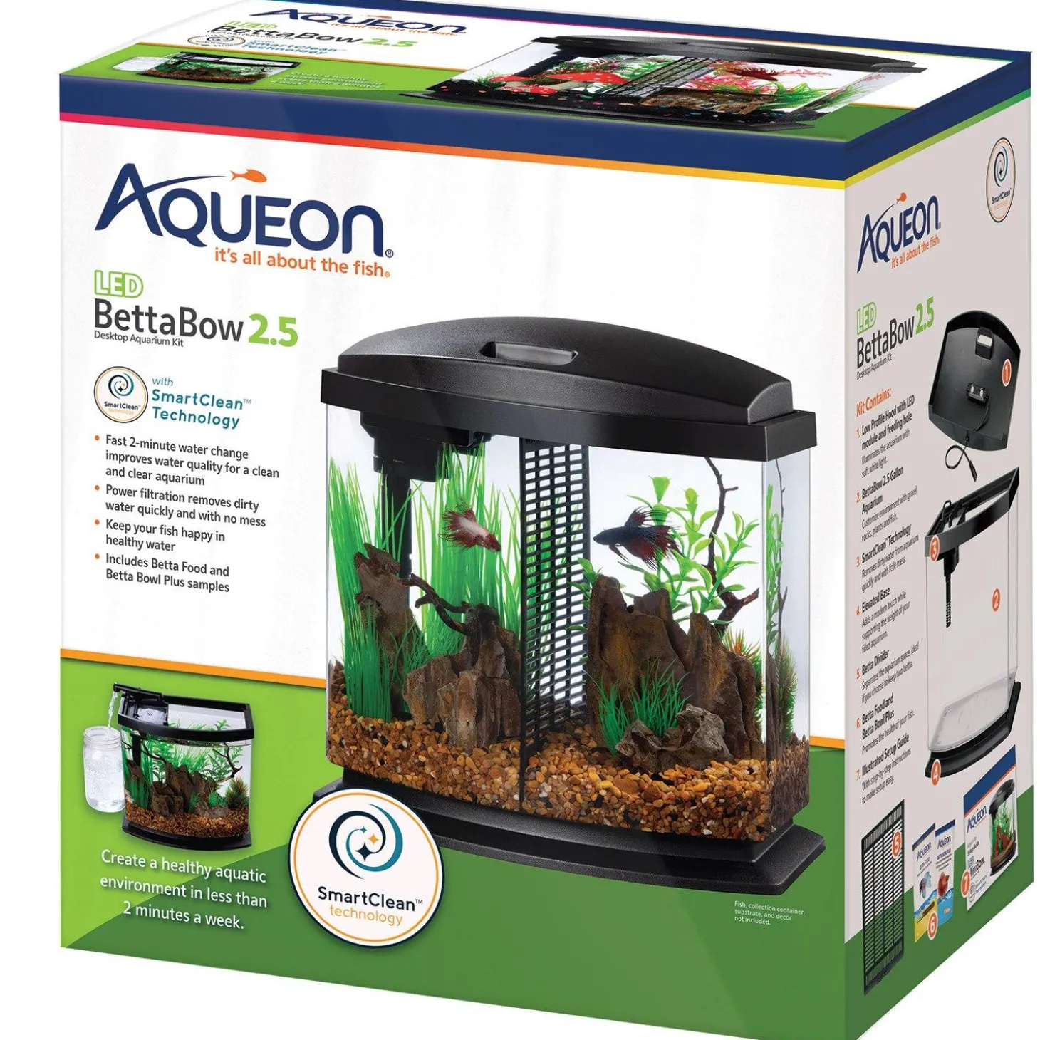 Bettabow SmartClean LED Kit Black