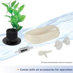 Betta Filter with Natural Plant