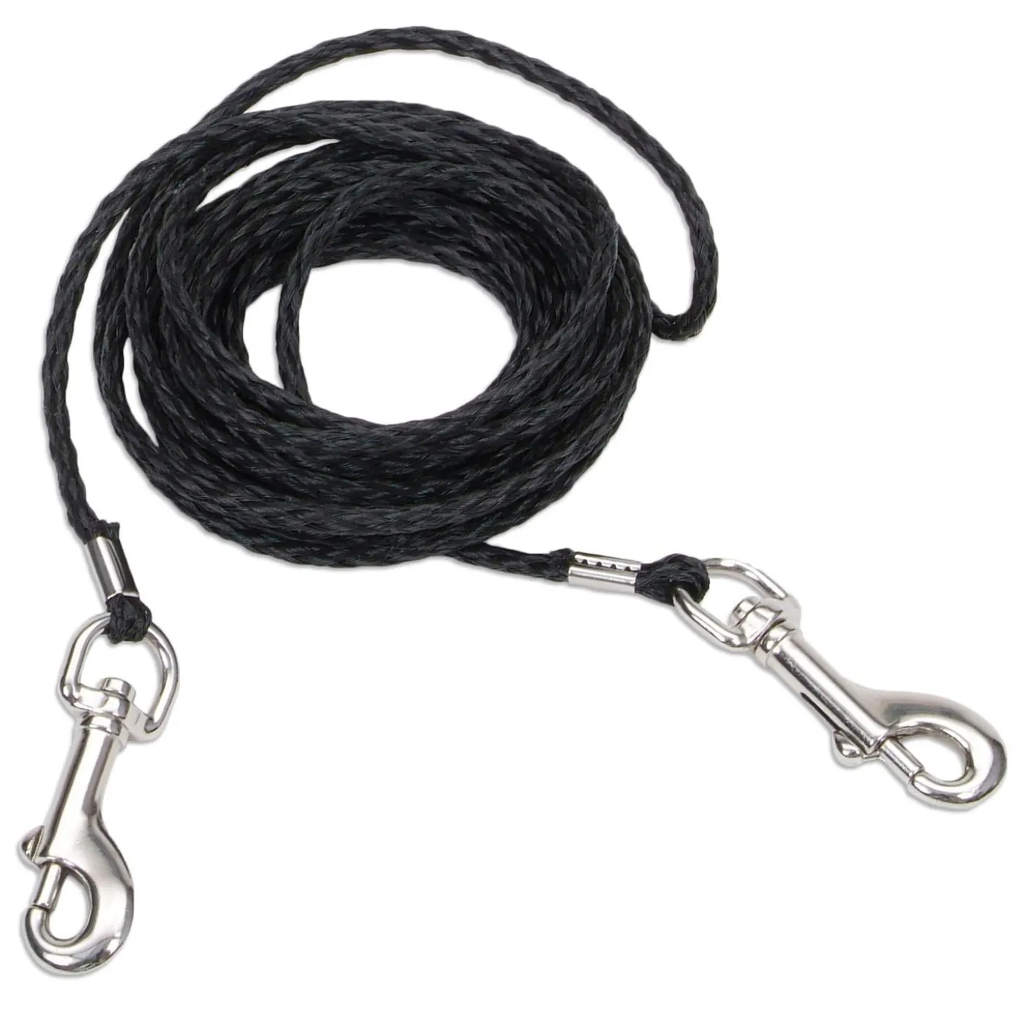 Black 10ft Cat Tie Out