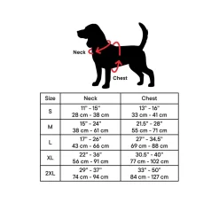 Black Reflective Cushion Neoprene Padded Dog Harness