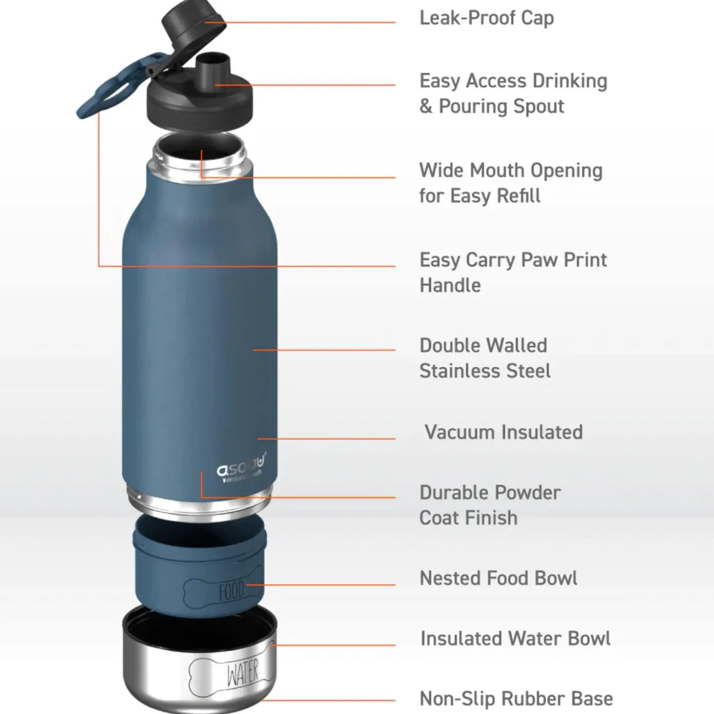 Blue Buddy Bottle