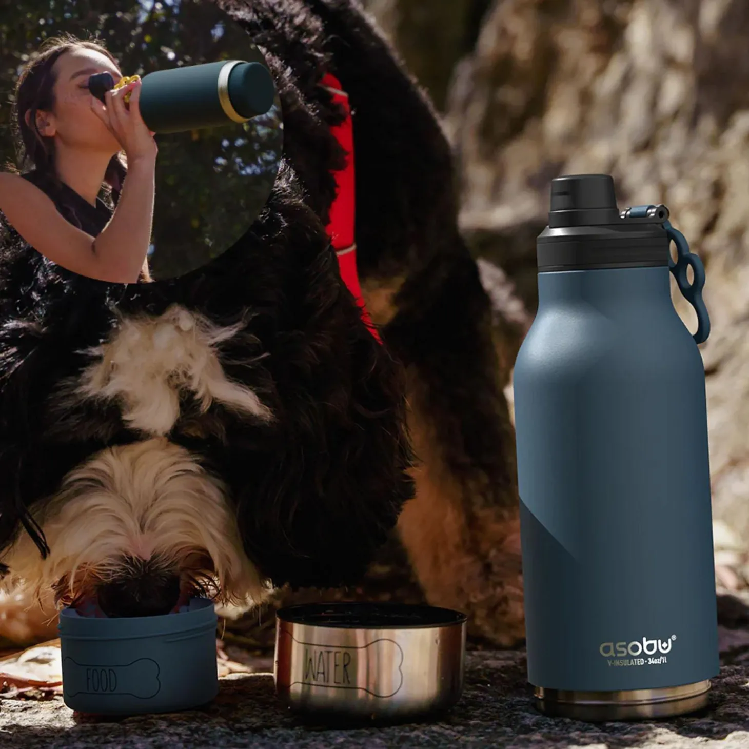 Blue Buddy Bottle