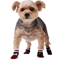 Bone Bow Navy Socks