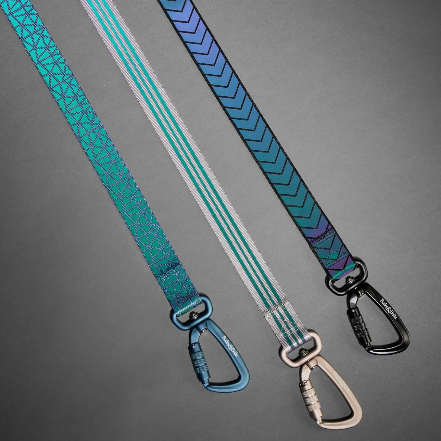 Bone Reflective Cushion Neoprene Padded Dog Leash