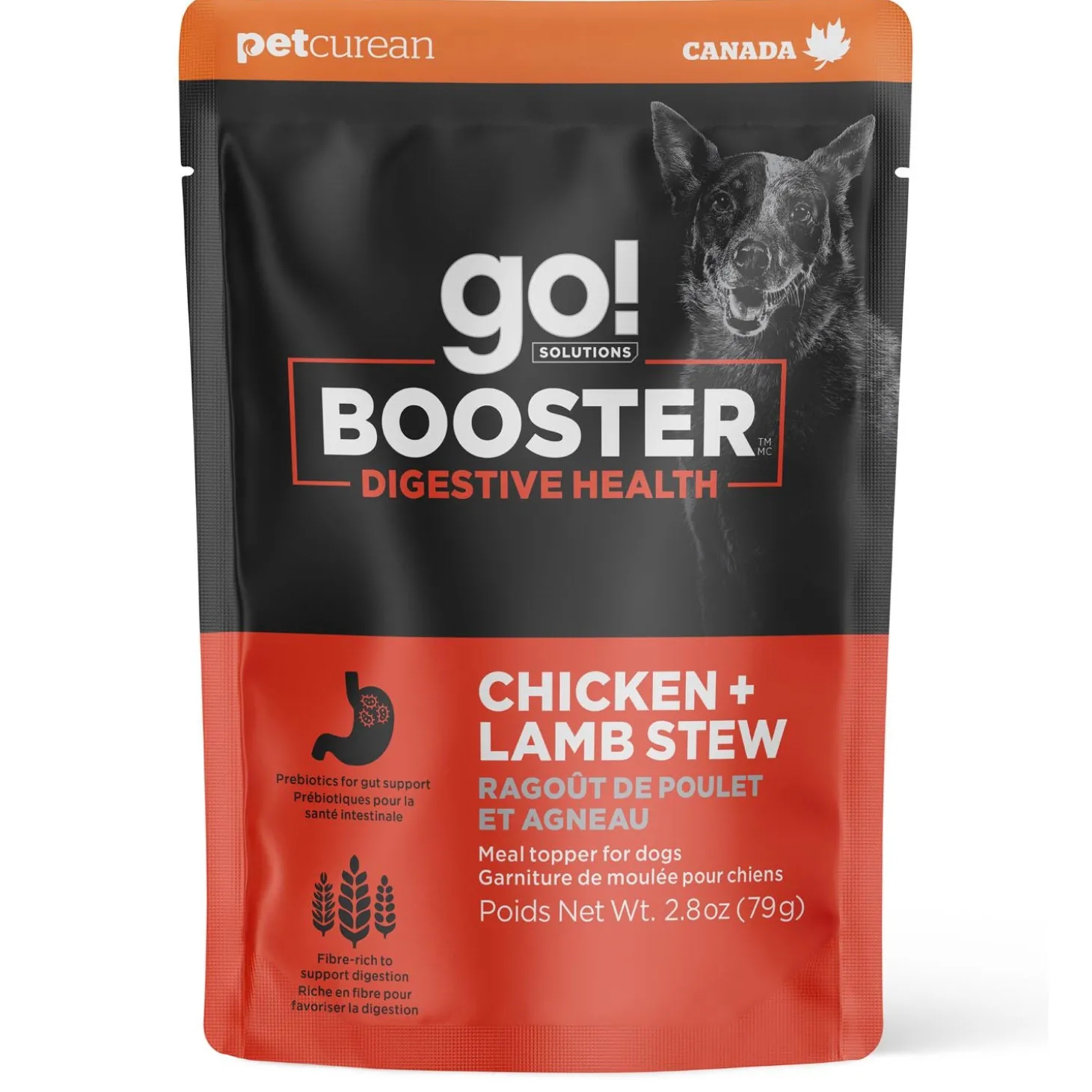 Booster Digestive Health Chicken + Lamb Stew Dog Food Topper