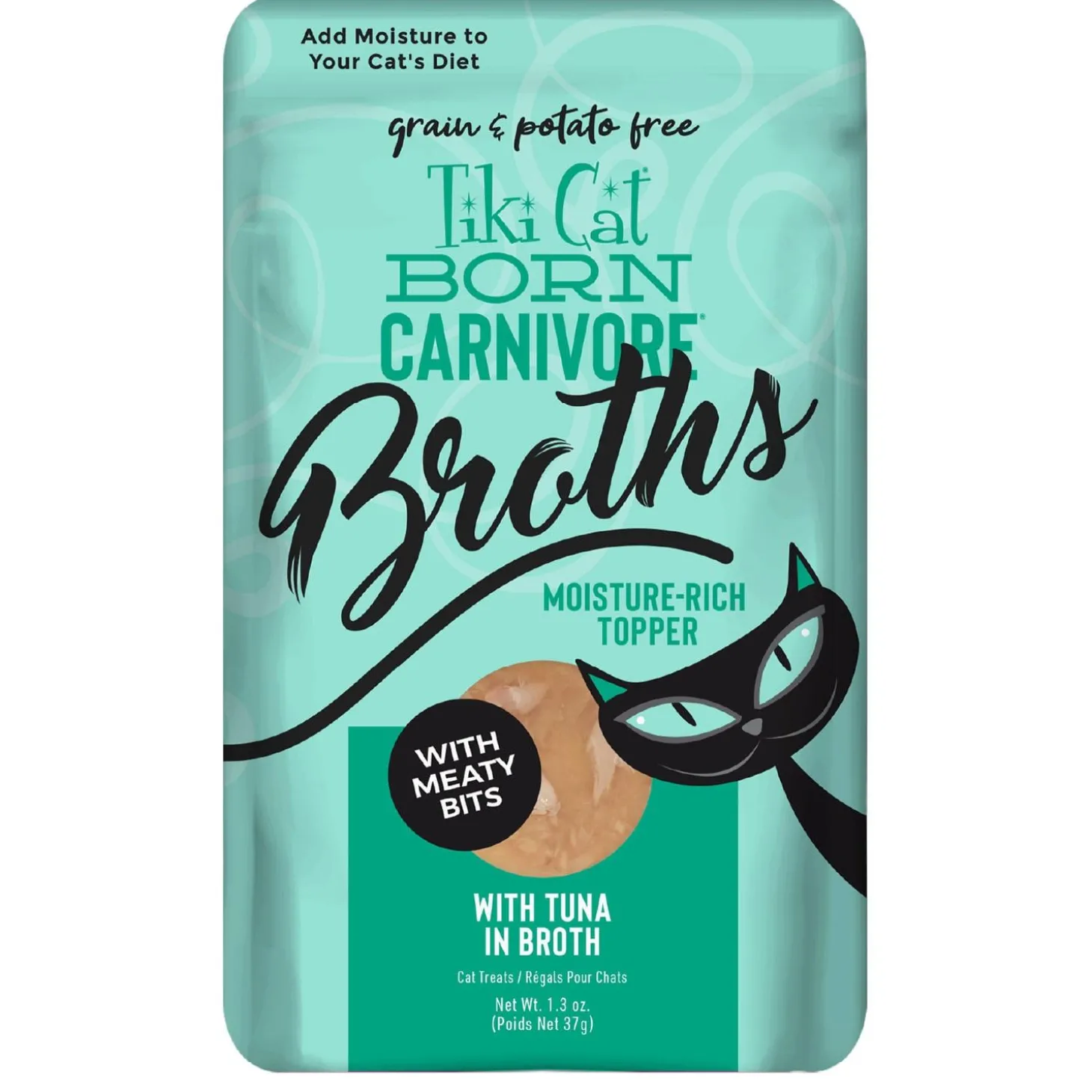Born Carnivore Broths Tuna Cat Food Topper