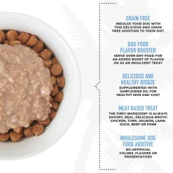 Born Carnivore Flavour Booster Duck Recipe Bisque Dog Food Topper