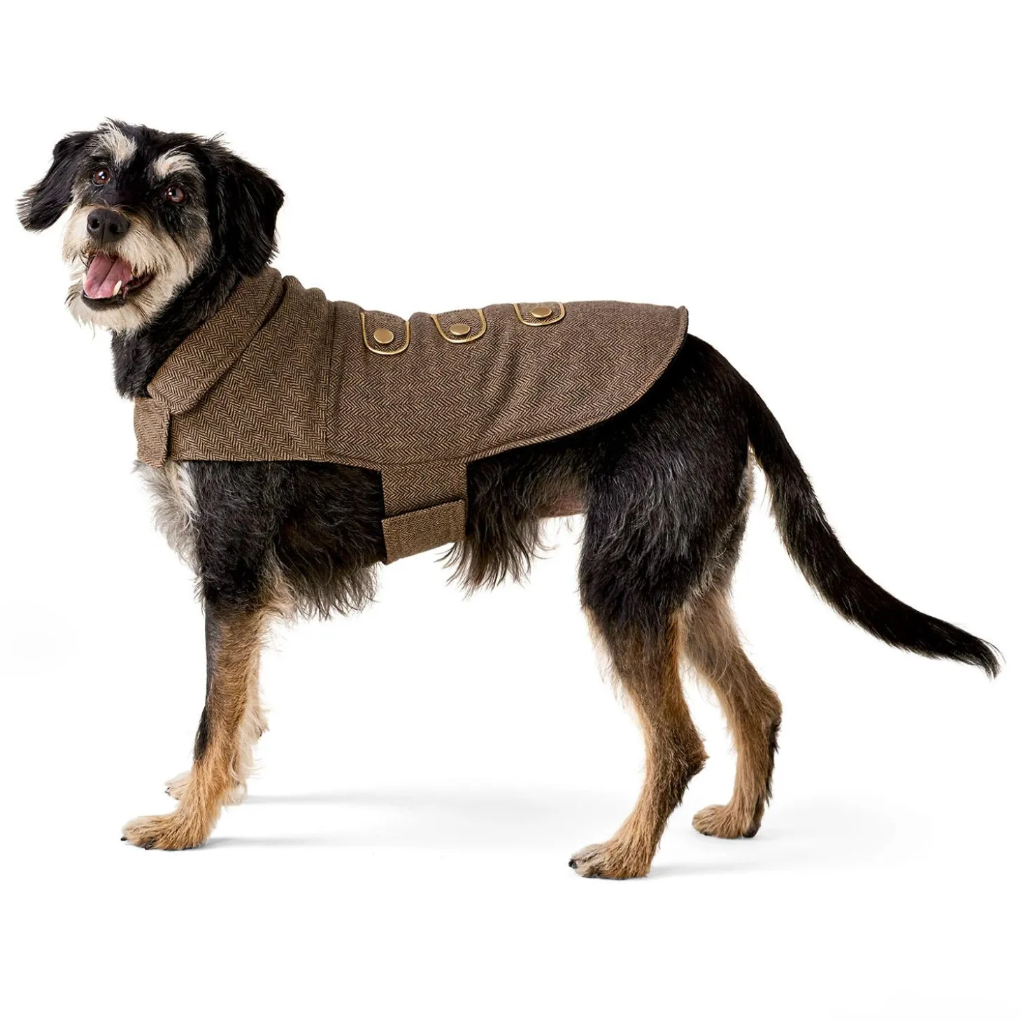 Brown Tweed Coat