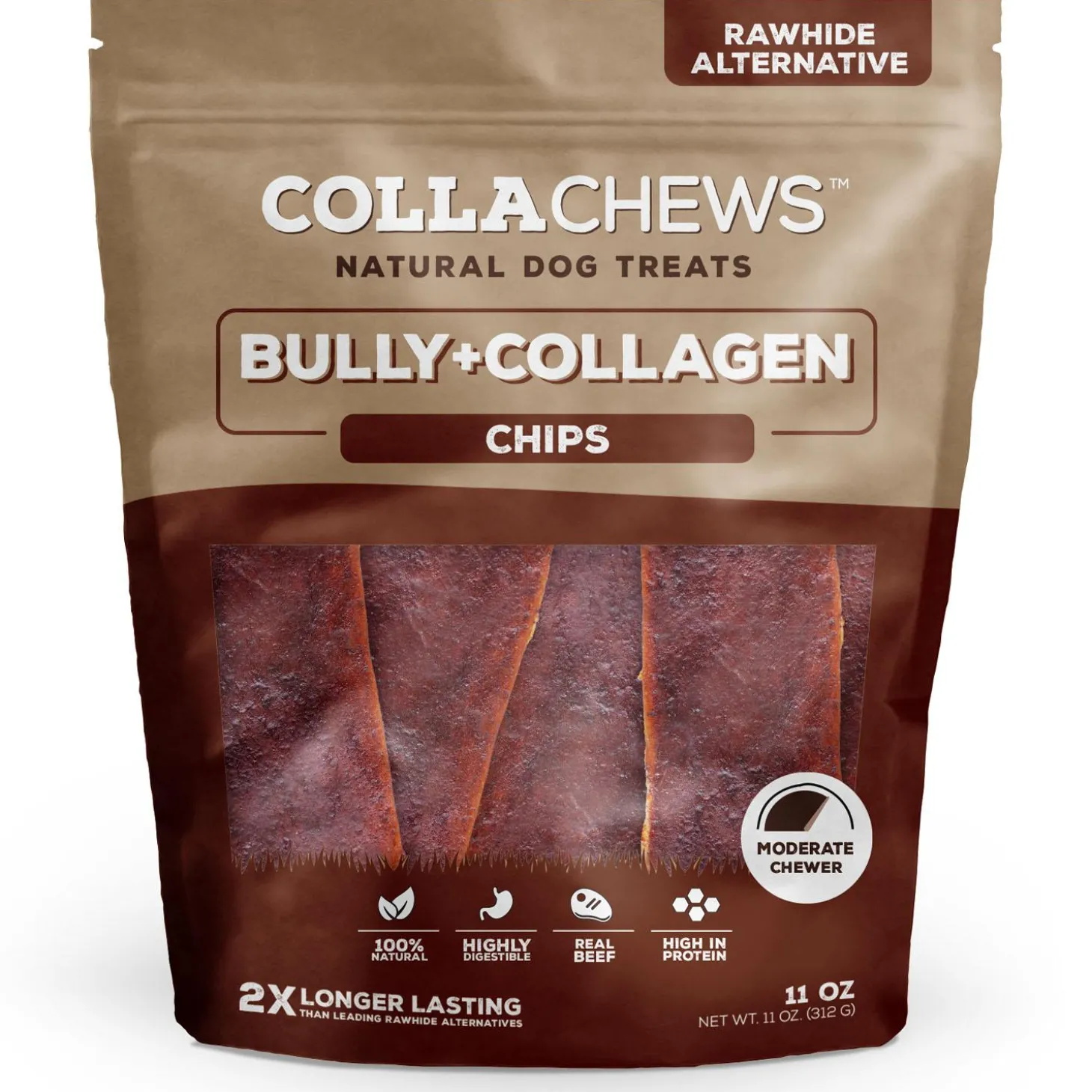 Bully Collagen Chips Dog Treats