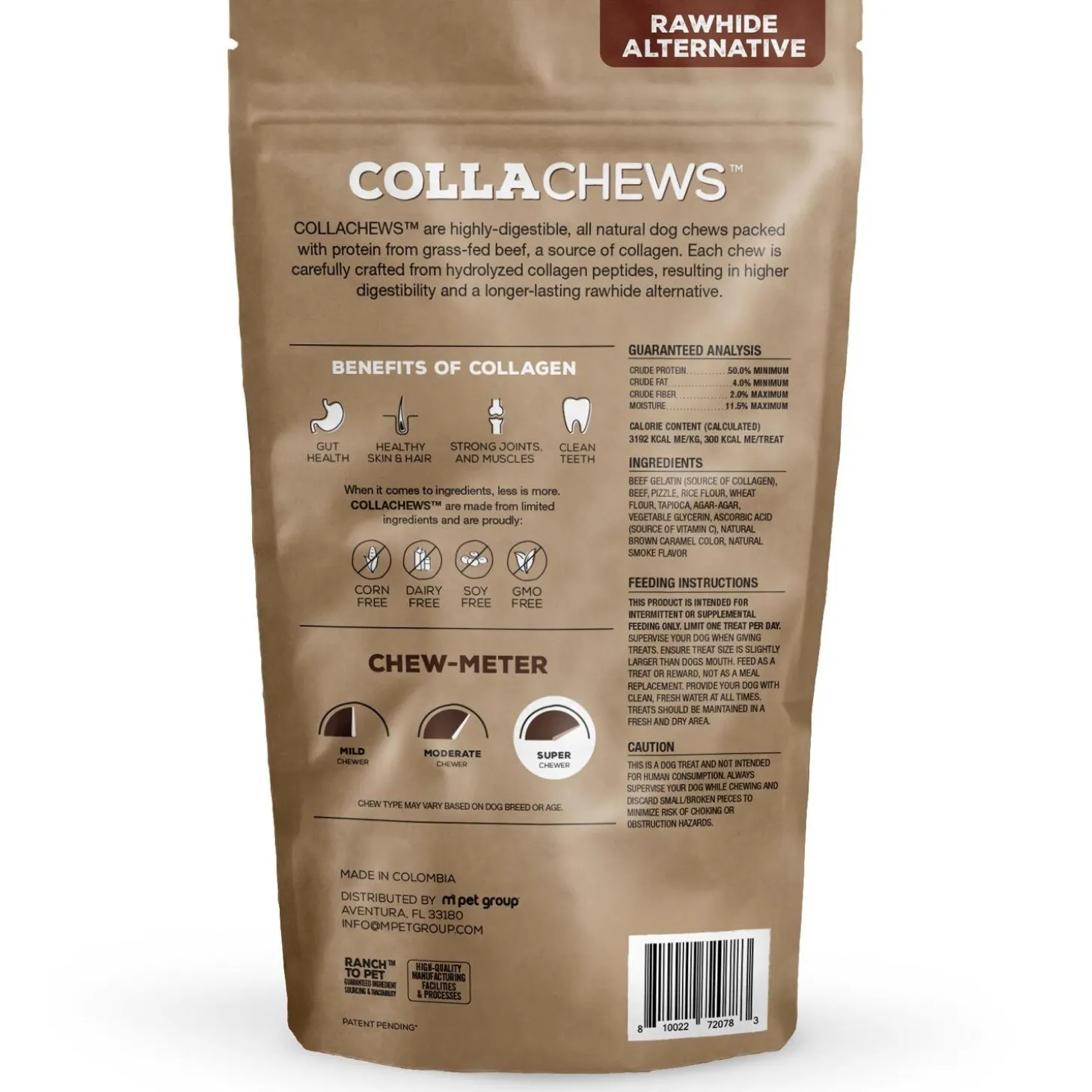 Bully Collagen 9in Rolls Dog Treats