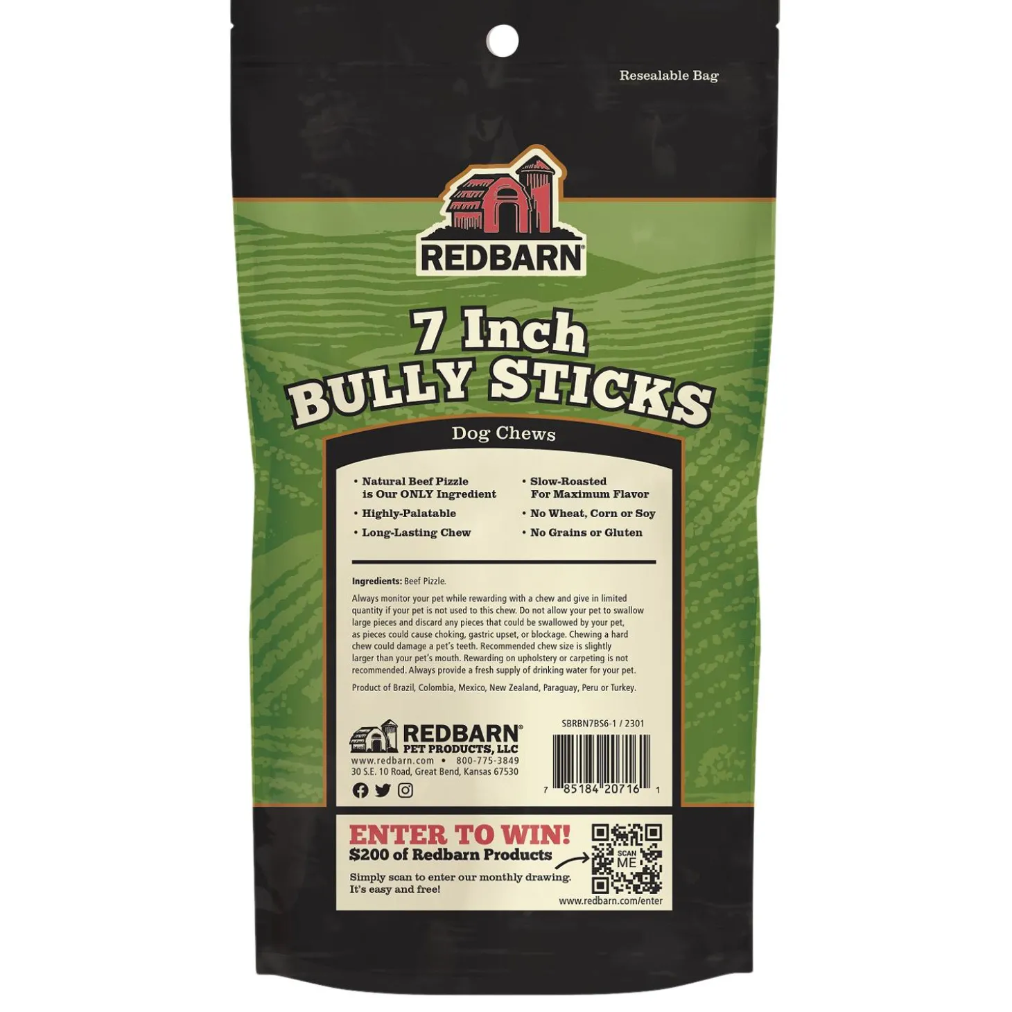 Bully Sticks 7in Dog Treats