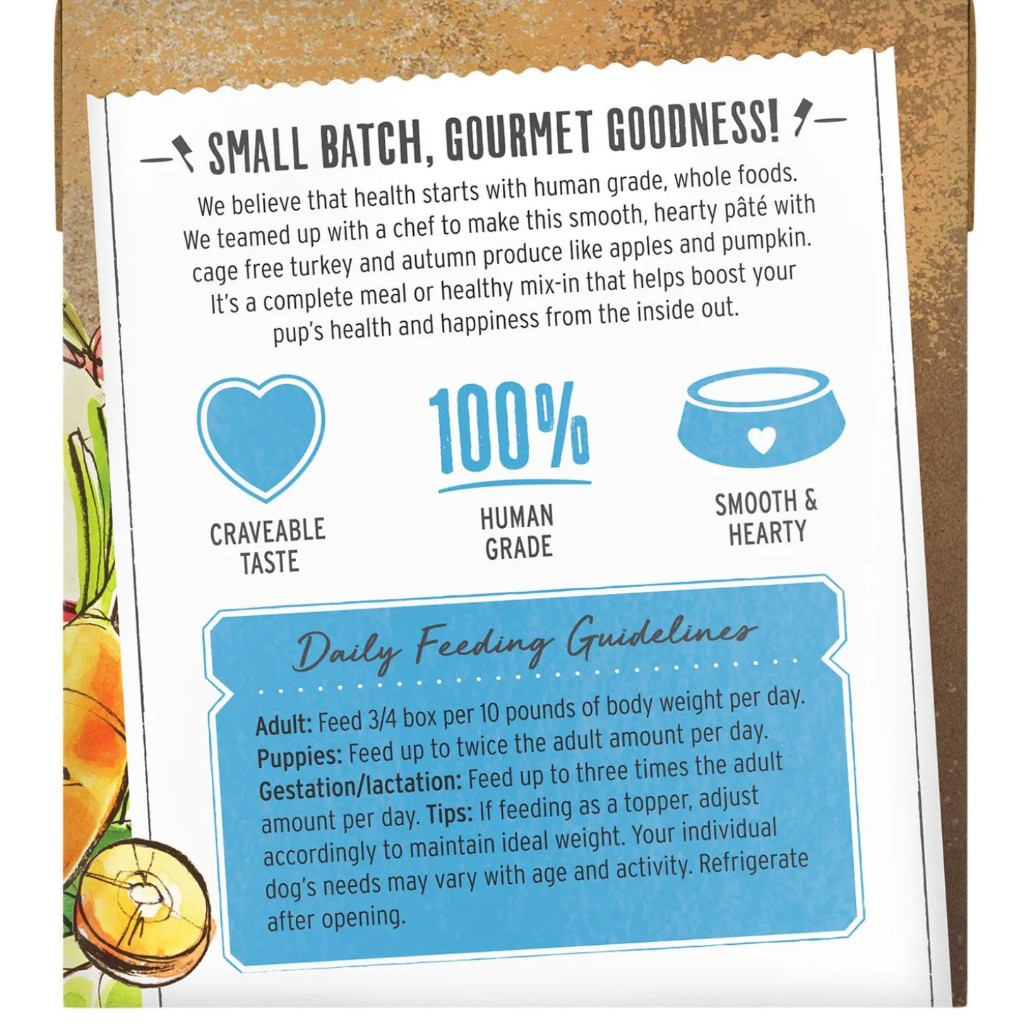 Butcher Block Turkey & Autumn Veggies Pate Dog Food