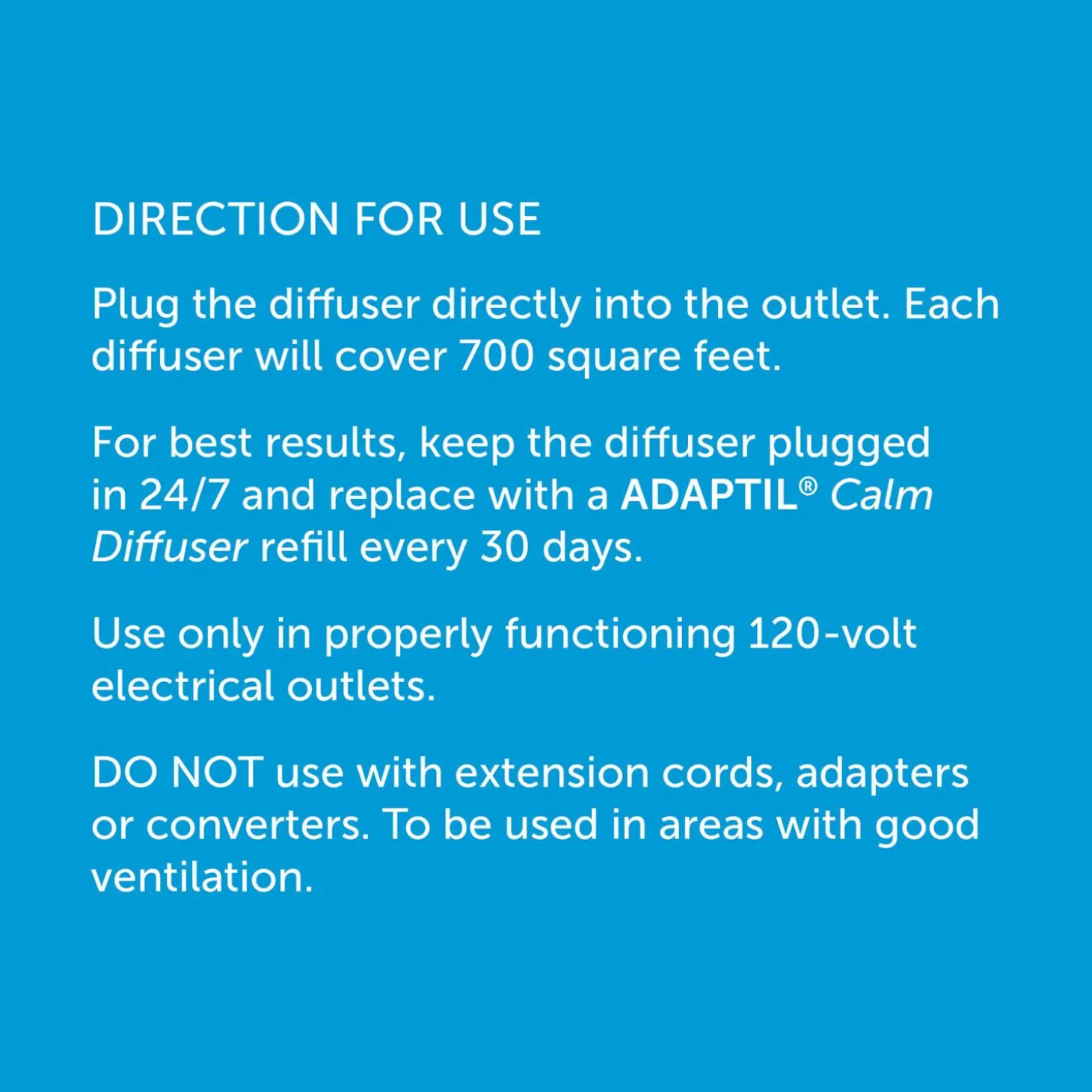 Calm 30 Day Diffuser Refill