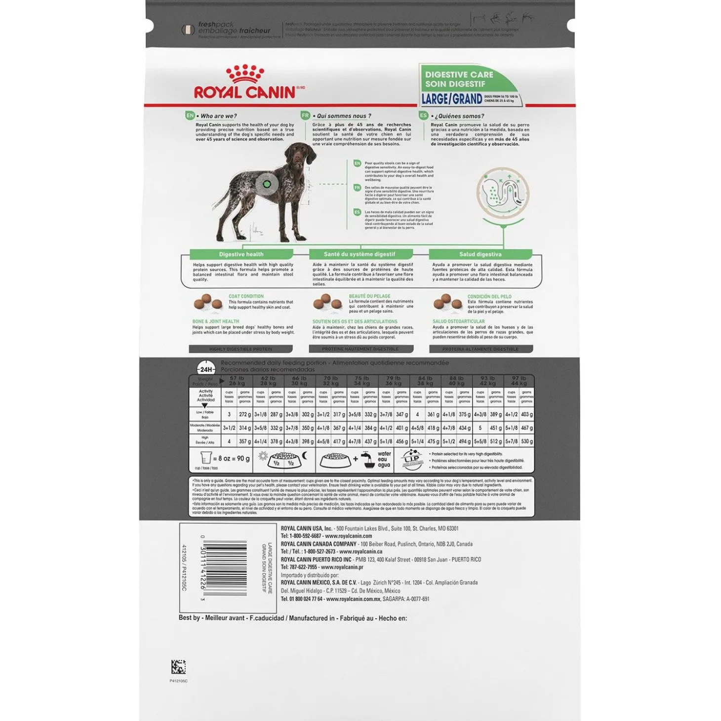 Canine Care Nutrition Digestive Care Large Adult Dog Food