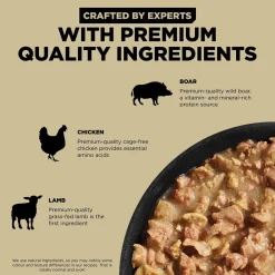 Carnivore Grain-Free Minced Lamb + Wild Boar Recipe Cat Food