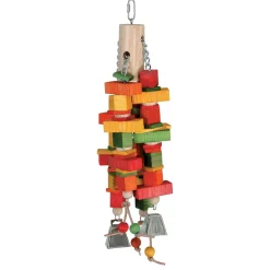 Chewing Log Bird Toy