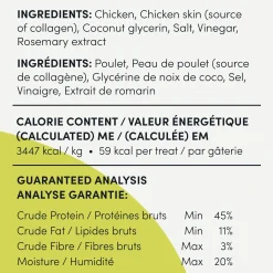 Chicken Collagen Jerky Dog Treats