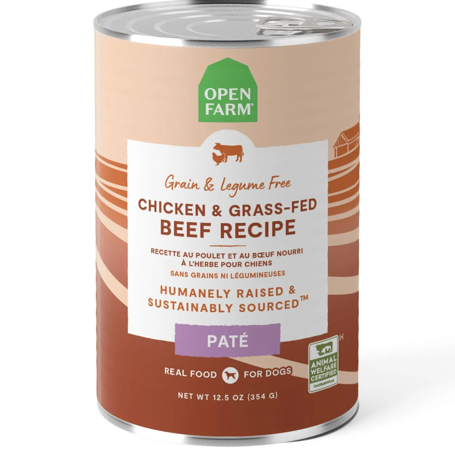Chicken & Grass-Fed Beef Pate Recipe Dog Food