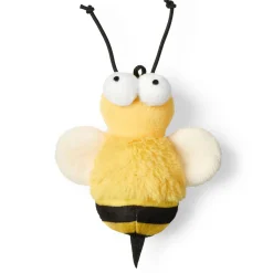 Chirpy Yellow Bee Cat Toy