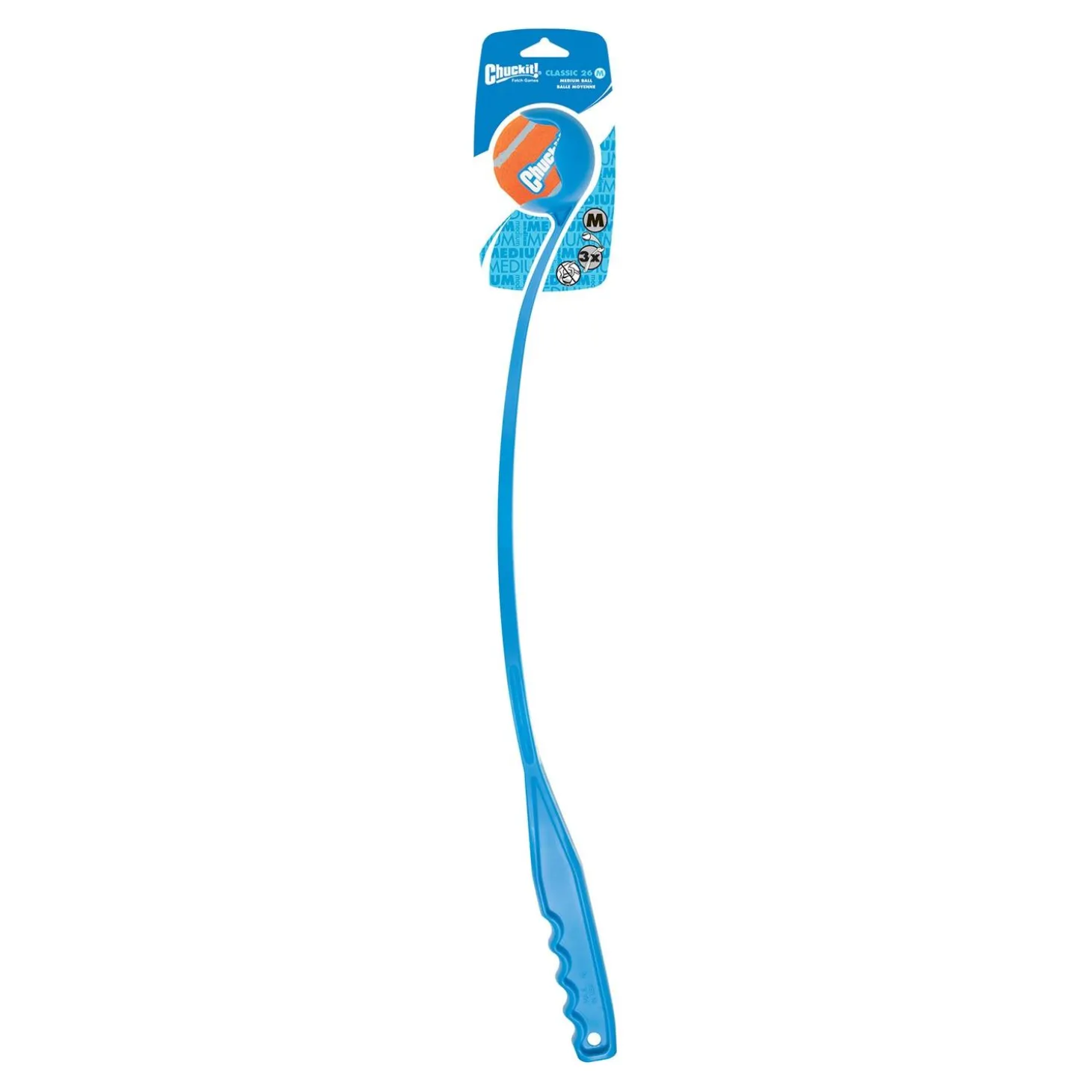 Classic Ball Launcher 26M Assorted Colours Dog Toy