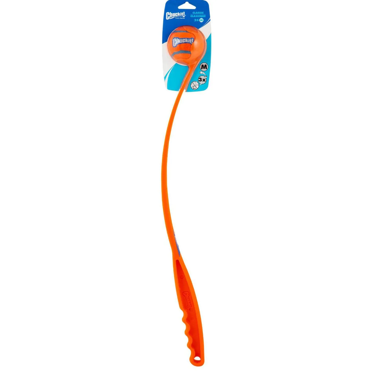 Classic Ball Launcher 26M Assorted Colours Dog Toy