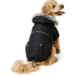 Classic Black Parka