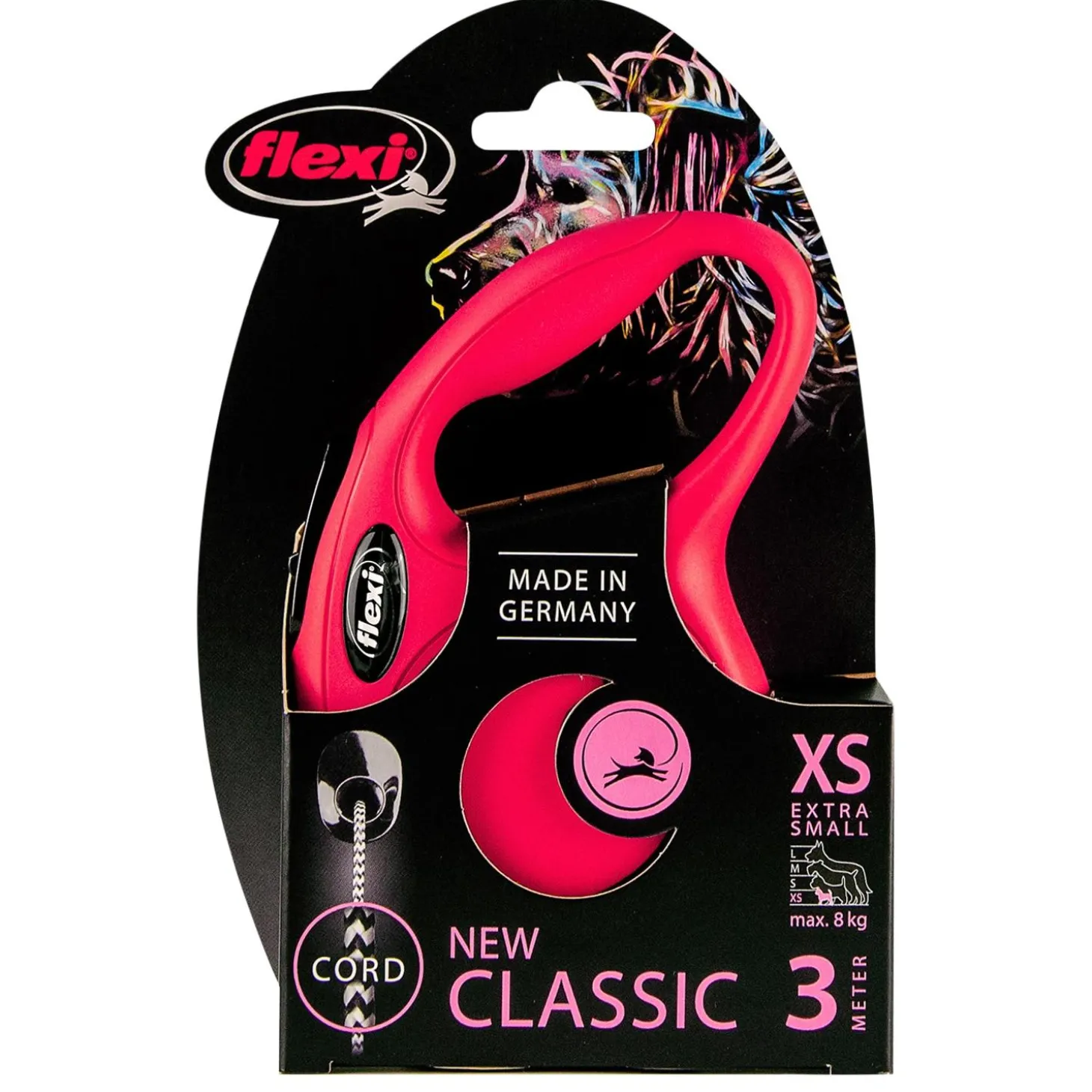 Classic Cord Leashes 10ft Red