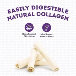 Collagen Chews Chicken Marinade Rolls Large Dog Treats