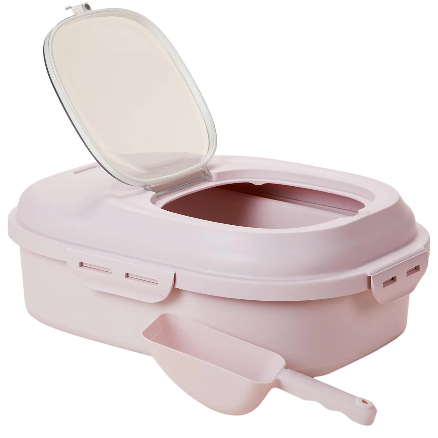 Collapsible Rose Pink Food Container