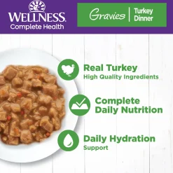 Complete Health Gravies Turkey Dinner Adult Cat Food