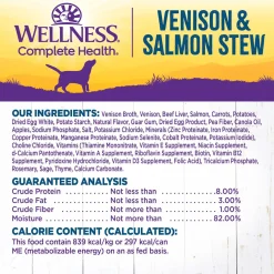 Complete Health Venison & Salmon Stew with Carrots & Potato Dog Food