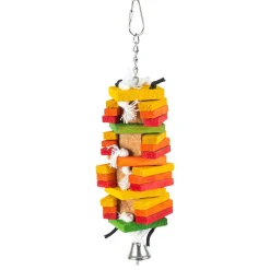 Cork Center Block Bird Toy