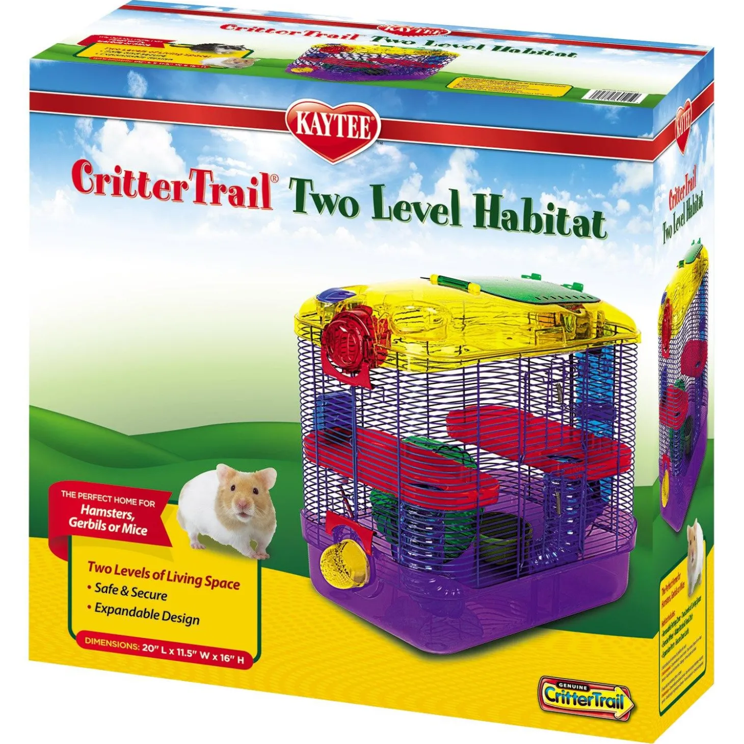 CritterTrail 2-Level Small Animal Habitat