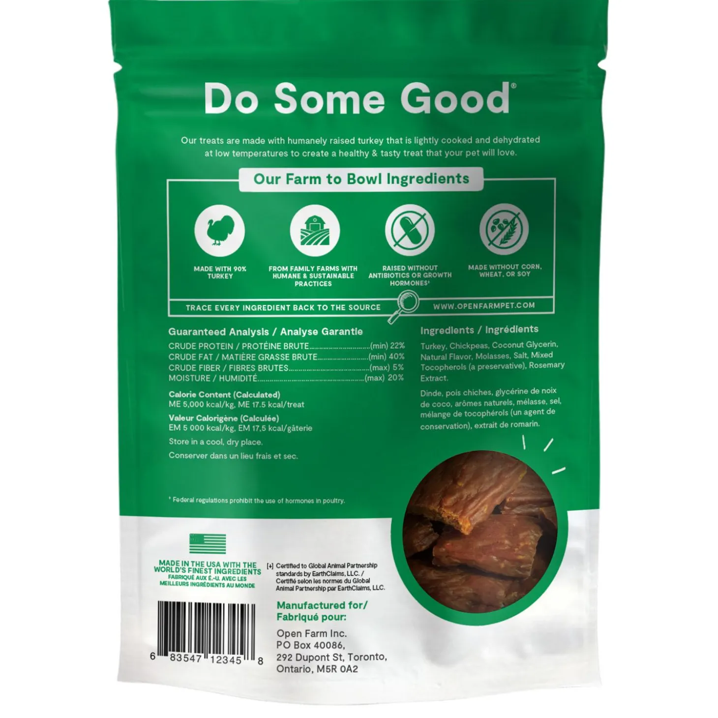 Dehydrated Turkey Dog Treats
