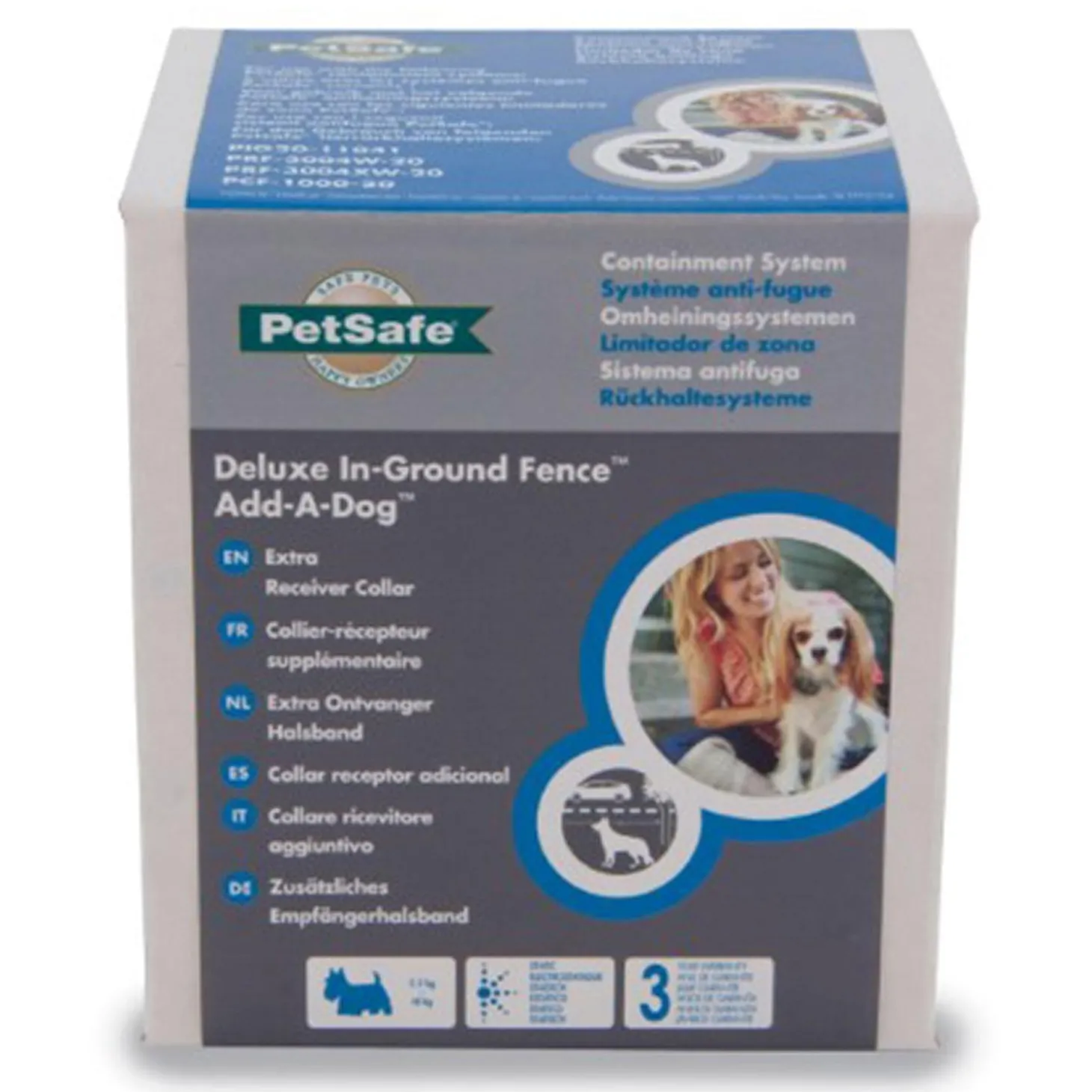 Deluxe In-Ground Fence Add-A-Dog Extra Receiver Dog Collar