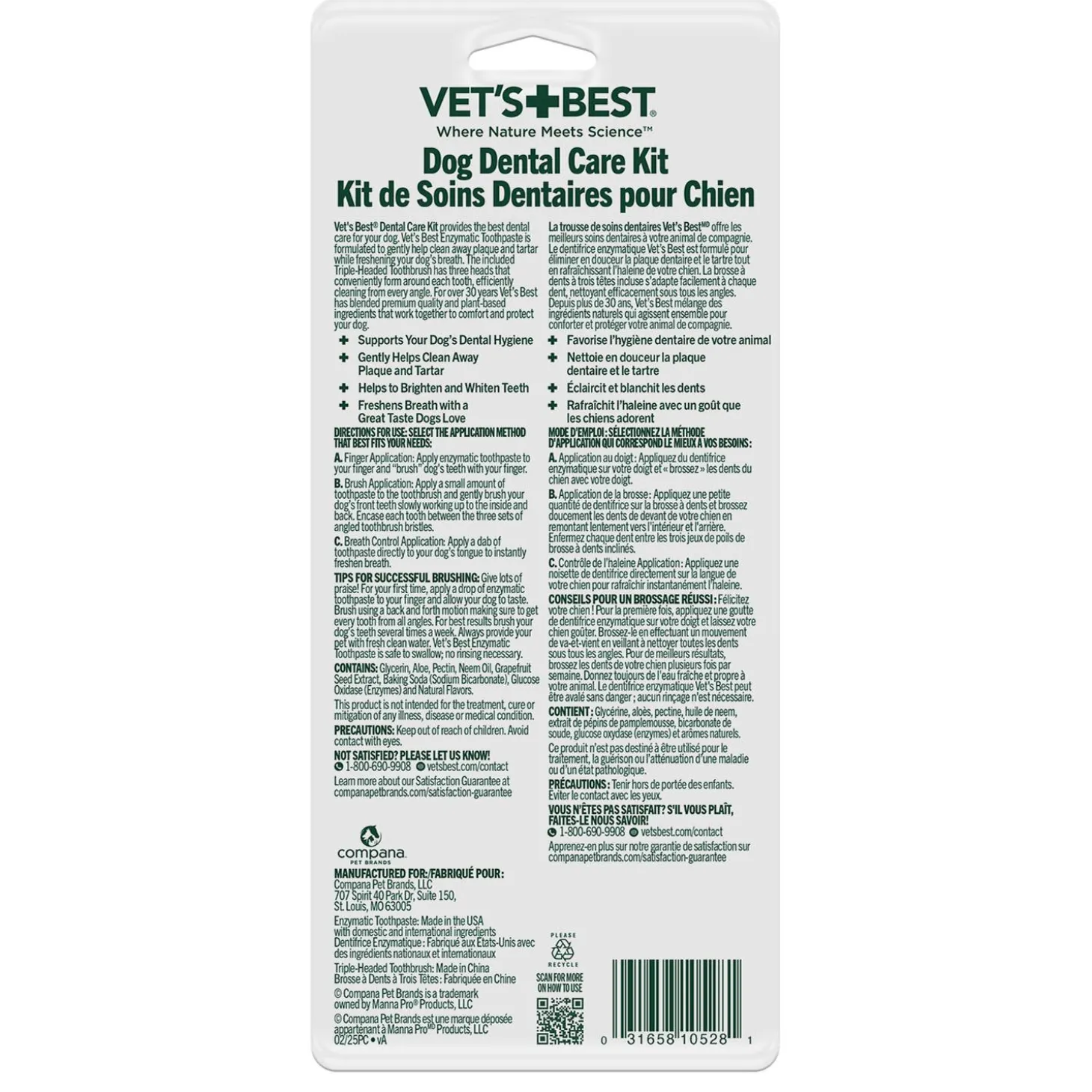 Dental Care Dog Kit