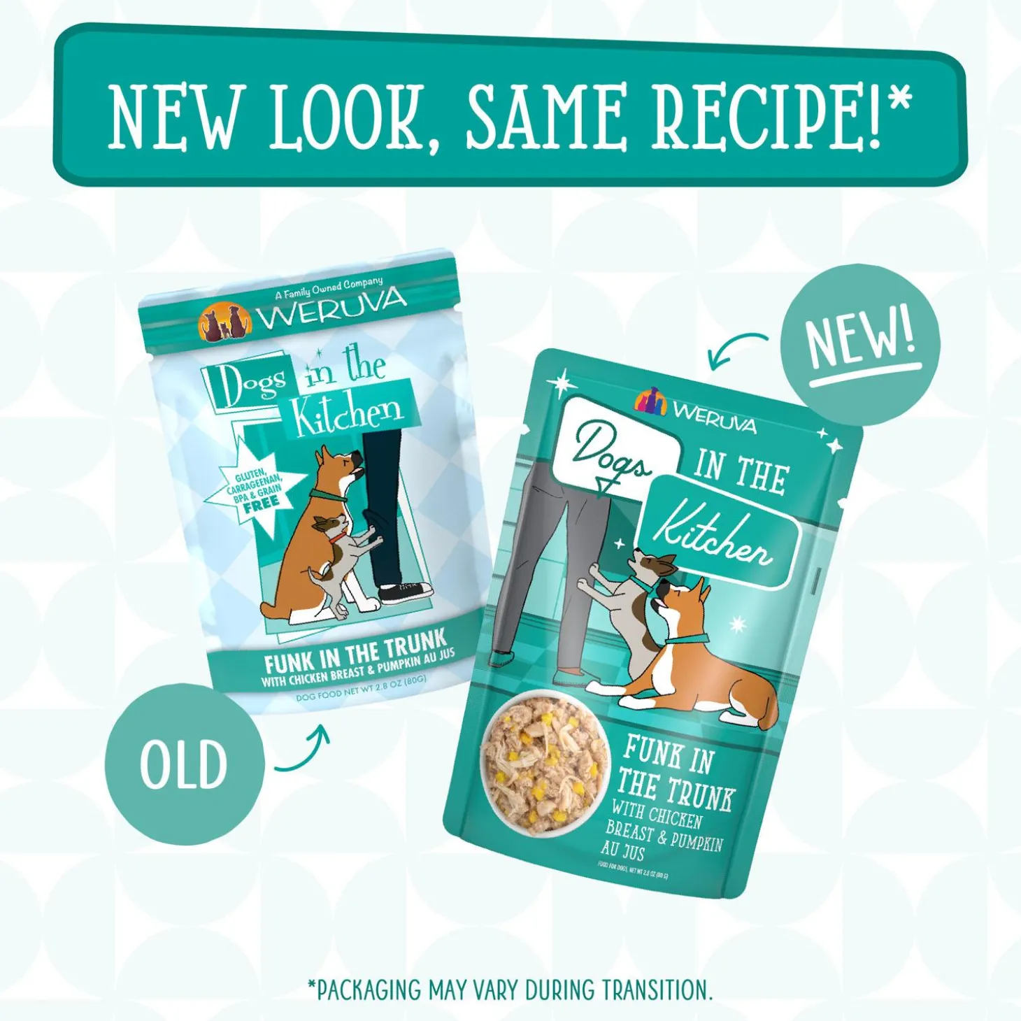Dogs in the Kitchen Funk in the Trunk with Chicken Breast & Pumpkin Adult Dog Food