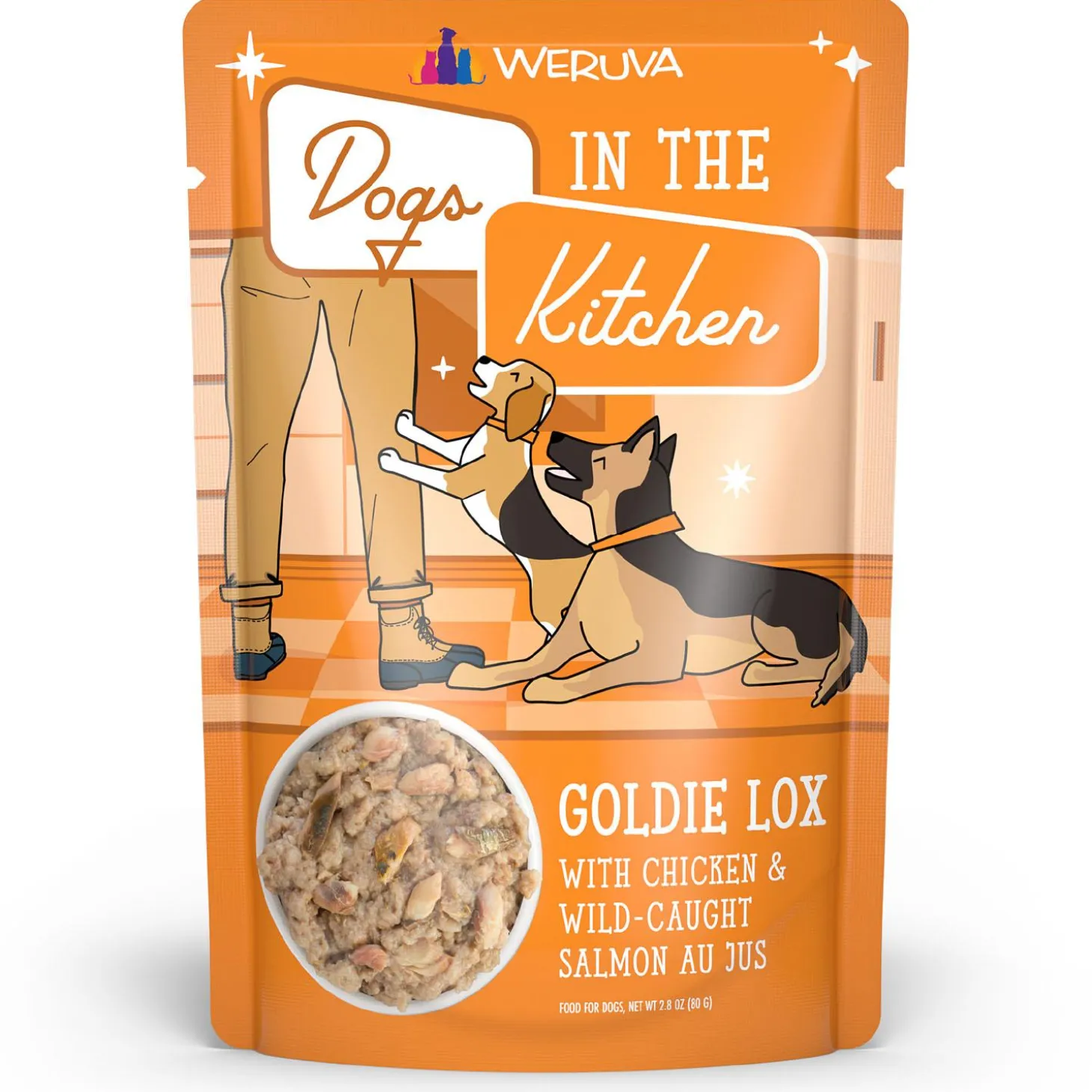 Dogs in the Kitchen Goldie Lox with Chicken & Wild-Caught Salmon Adult Dog Food