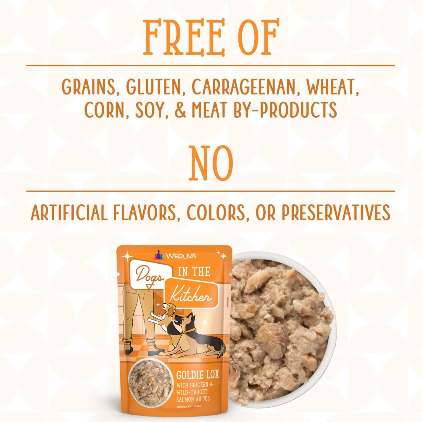Dogs in the Kitchen Goldie Lox with Chicken & Wild-Caught Salmon Adult Dog Food