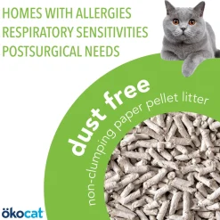 Dust Free Non-Clumping Paper Cat Litter