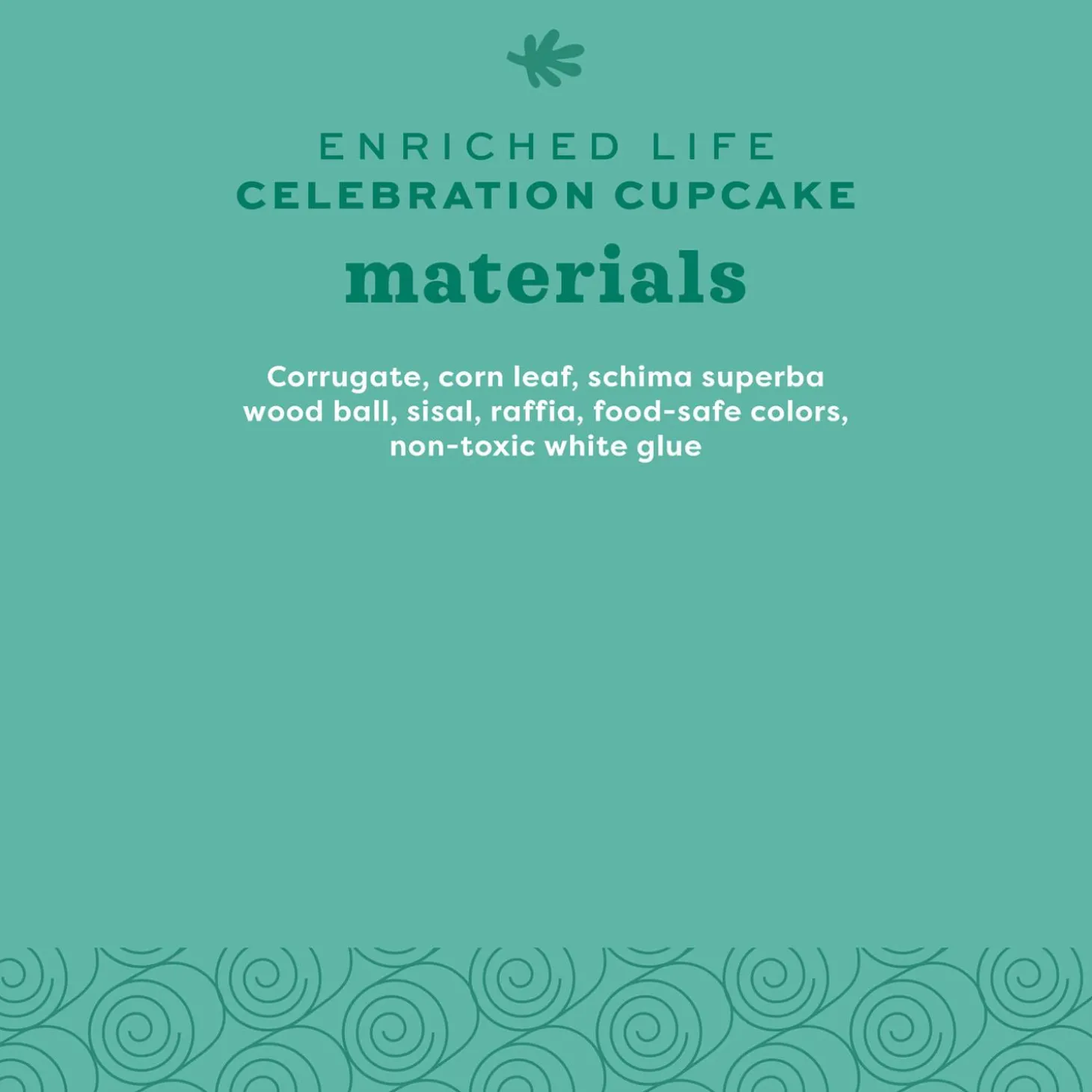 Enriched Life Celebration Cupcake Small Animal Toy