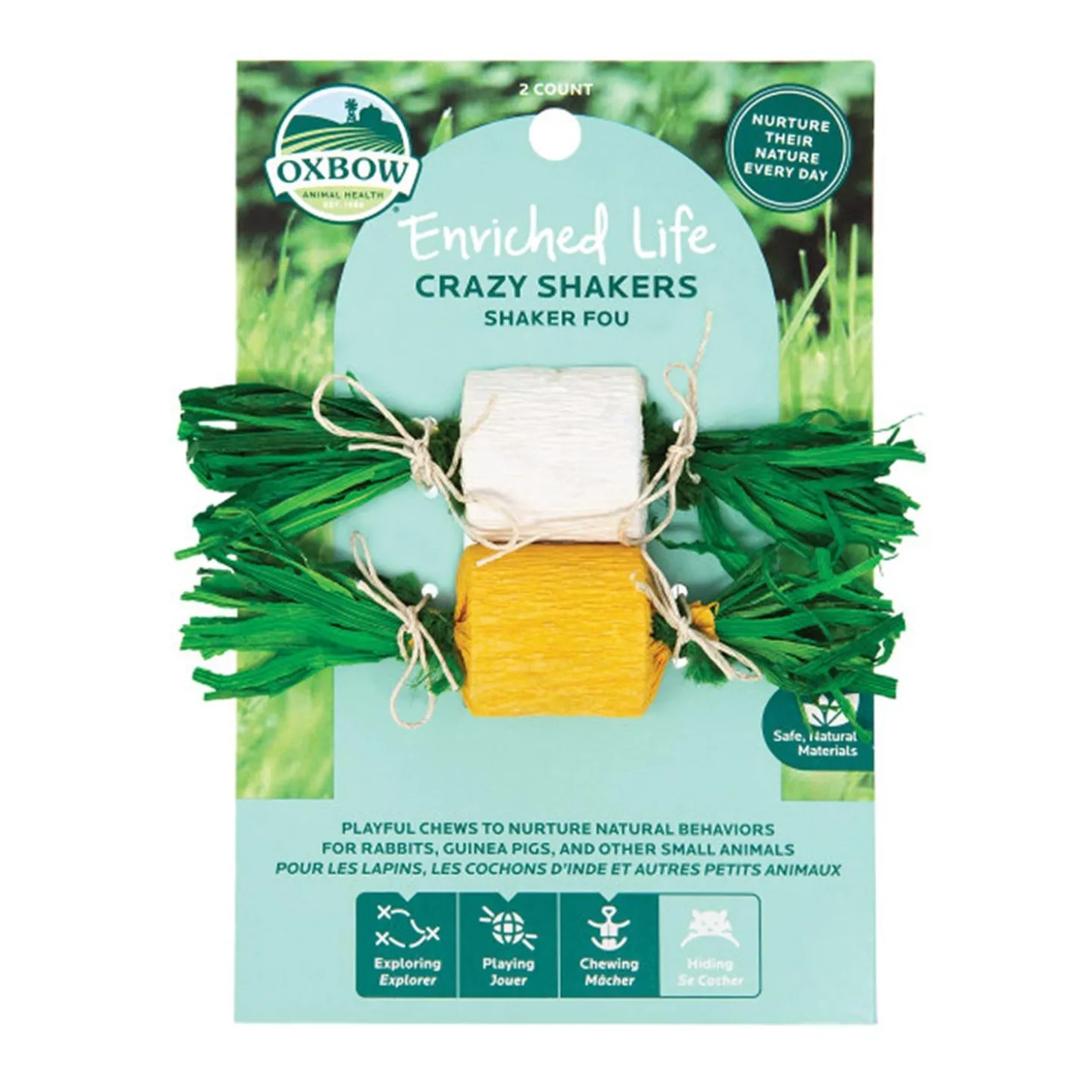 Enriched Life Crazy Shakers Small Animal Toy