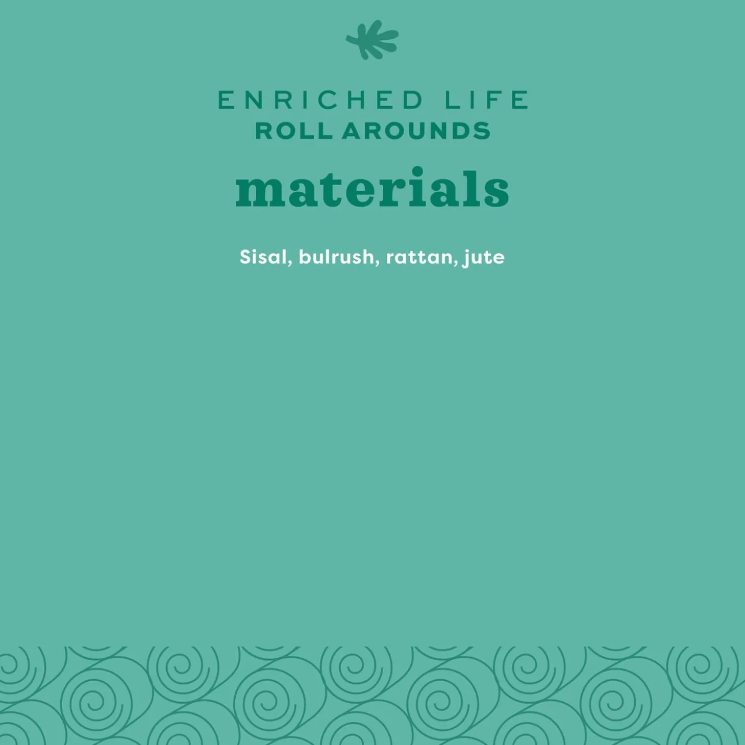 Enriched Life Roll Arounds Small Animal Toy